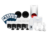 NEXSMART™ GROSSER SMART ALARM PACKUNG MIT KAMERA (100-200M2) - UMGEBUNGSSCHUTZ - 1