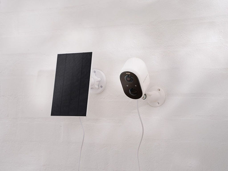 NEXSMART™ AIR4 BATTERIEBETRIEBENE ÜBERWACHUNGSKAMERA + SOLARPANEL PACKUNG