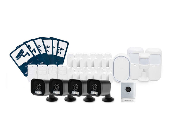 NEXSMART™ GROSSER SMART ALARM PACKUNG MIT KAMERA (100-200M2) - 1
