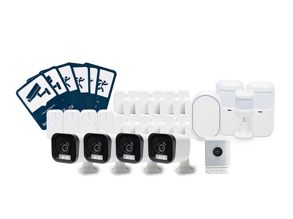 NEXSMART™ GROSSER SMART ALARM PACKUNG MIT KAMERA (100-200M2) - 1