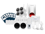 NEXSMART™ GROSSER SMART ALARM PACKUNG MIT KAMERA (100-200M2) - UMGEBUNGSSCHUTZ - 1