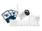 NEXSMART™ KLEINER SMART ALARM PACKUNG MIT KAMERA (0-50M2)