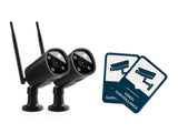 NEXSMART™ VISION5 PLUS 2K HD ÜBERWACHUNGSKAMERA - 2 PACKUNG+ÜBERWACHUNGSAUFKLEBER