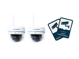 NEXSMART™ VIEW ÜBERWACHUNGSKAMERA - 2 PACKUNG+ÜBERWACHUNGSAUFKLEBER - 1