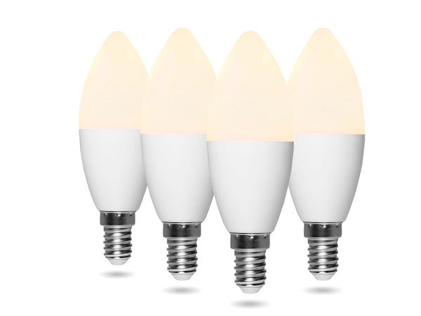 NEXSMART™ SMART LED-LAMPE - E14 4-PACKUNG
